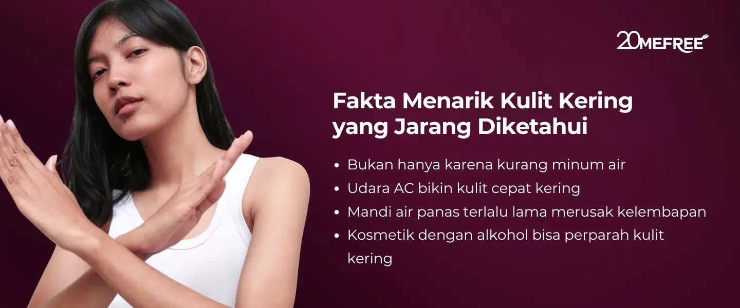 Fakta menarik kulit kering yang jarang di ketahui