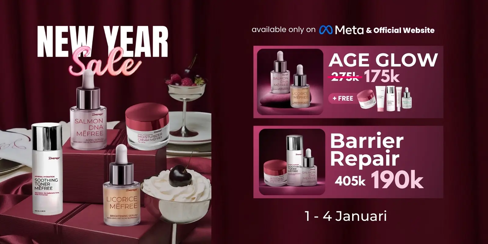 new year sale 20mefree
