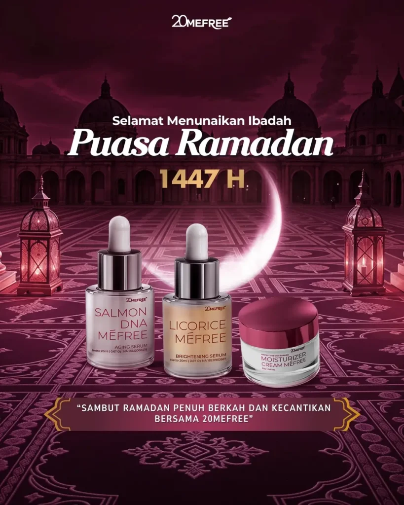 Selamat menunaikan ibadah puasa 1447H 20Mefree - mobile